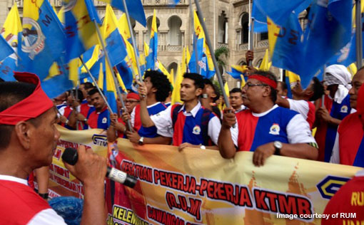 Railwayman Union Malaya Picket KTMB