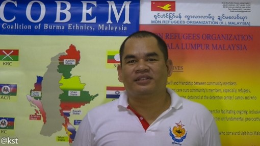 Nai Thy Wonna, Chairman of the Mon Refugees Organisation in KL