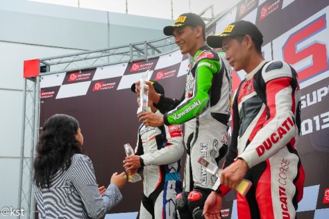 Ahmad Nashrul took the Championship in the SuperStock A category at the Malaysian Super Series 2013