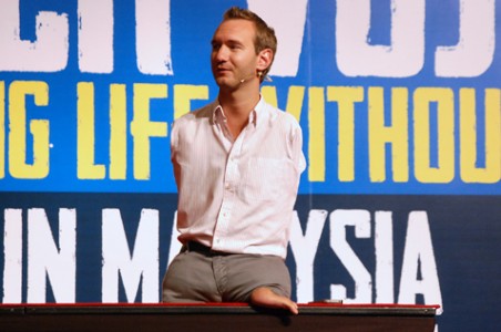Limitless Nick Vujicic Inspires Malaysian Audience Citizens Journal