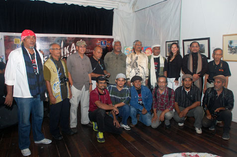 Launch of Percikan Jiwa art exhibition at Central Market KL