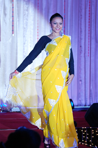 Miss Saree Malaysia 2013 first runner-up Poonamjit Kaur
