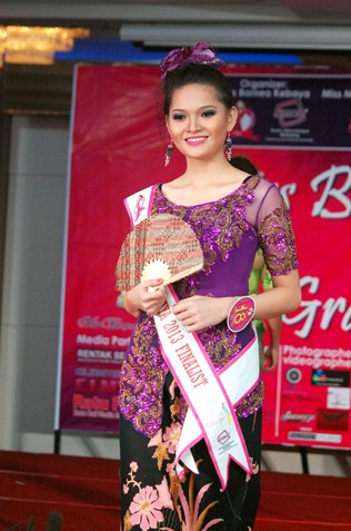 Cherish Supang Matius - 1st runner-up Miss Borneo Kebaya 2013
