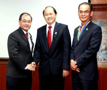 DG Chew and President Steven Pang -RC Kulai