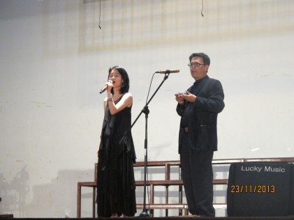 The Singapore duet with Careless Whisper