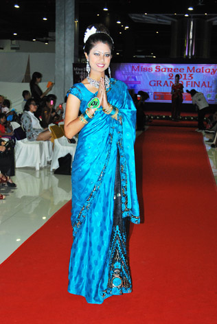 Miss Saree Malaysia 2013 2nd runner-up Rupini Mahalingam