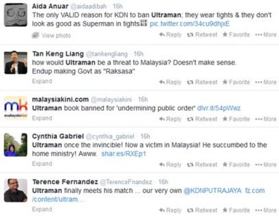 Ban inviting a steady stream of ridicule from Malaysian internet users