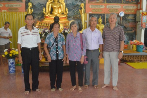 The Trustees of the temple,children of Ong Kim Lunn and Tan Yim Meo..