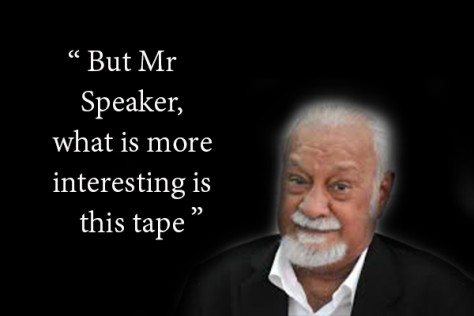 said Karpal before dumping the pornographic videotape to the unsuspecting Datuk Seri Ong Tee Keat