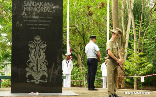 Sandakan Memorial-Day Australian Soldiers Pay Tribute Japanese Army Atrocities World War 2