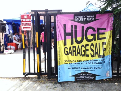 Garage sale help for hire