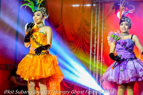 A Broadway style performance at the Hungry Ghost Festival 2