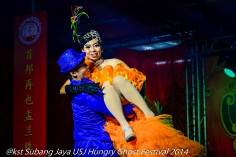 A Broadway style performance at the Hungry Ghost Festival 1