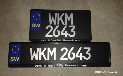 Think Twice Before You Get A Cool Number Plate Citizens Journal Malaysia