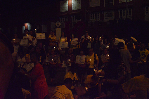 Vigil will be held every night until Maria is released