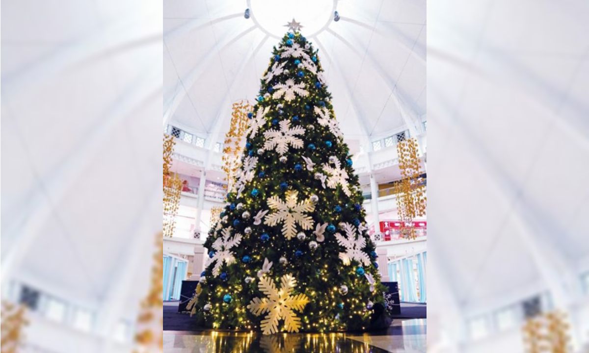 25 Ft Christmas Tree In Usa 2022 Stunning 25ft tall Christmas tree greets visitors at The Curve