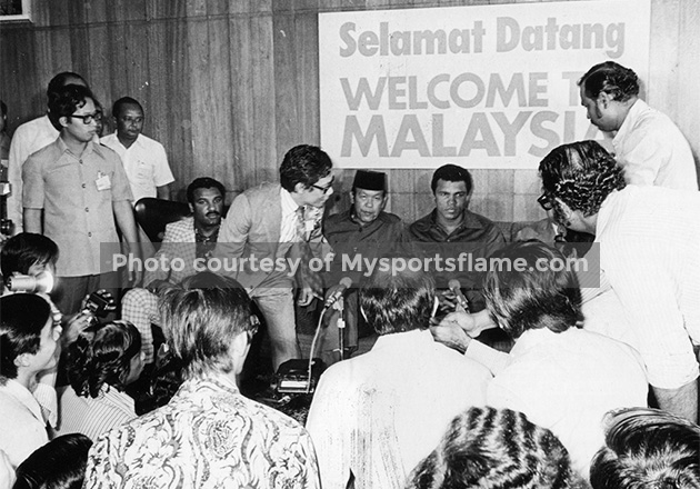 Muhammad Ali in Malaysia