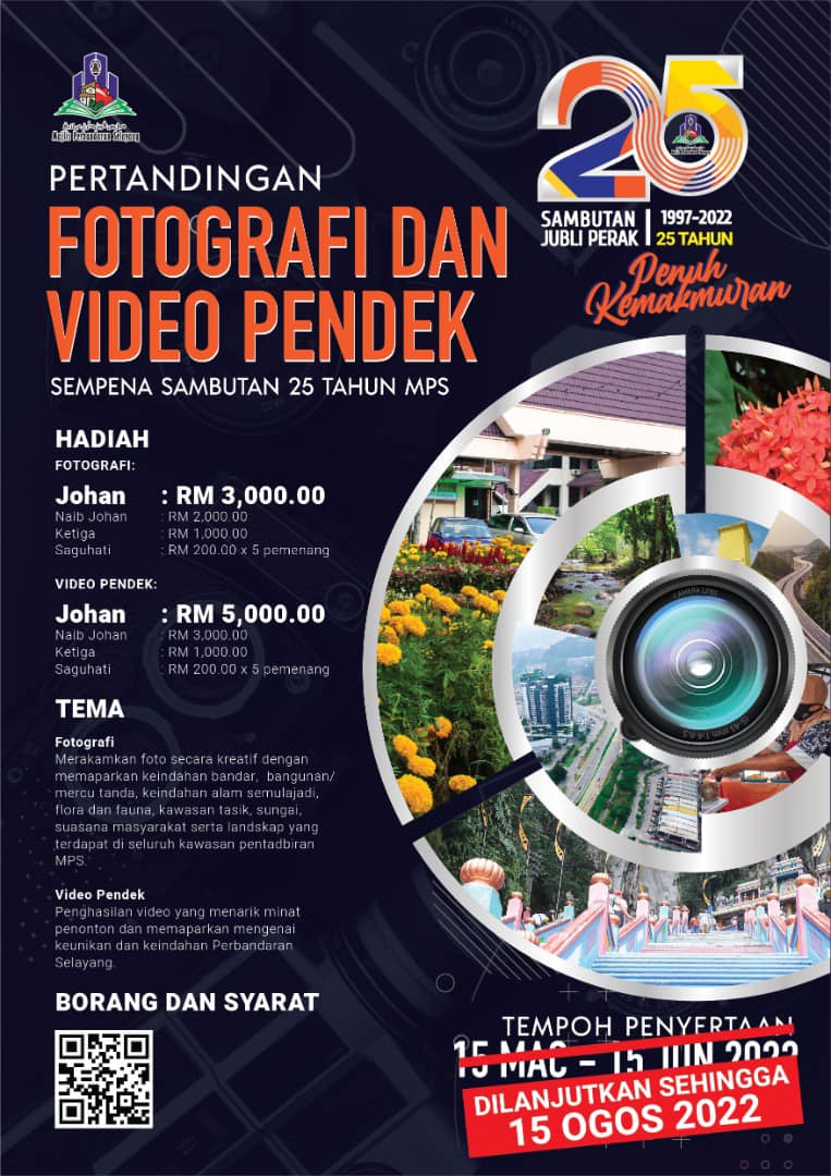 RM 8,000 untuk pertandingan fotografi dan video pendek MPS
