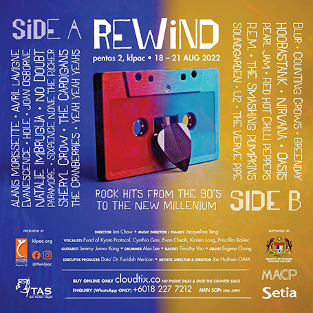 Relive Rock Anthems in Rewind at klpac