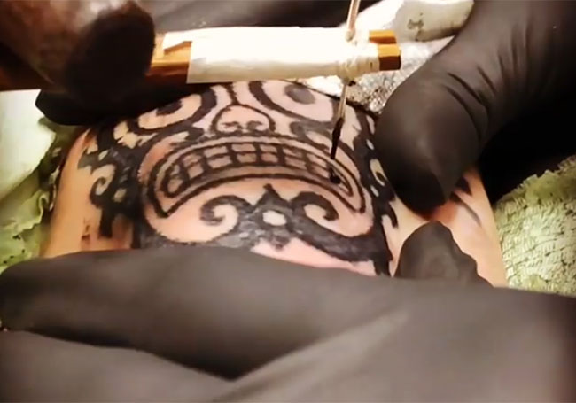 Traditional Iban tattoos