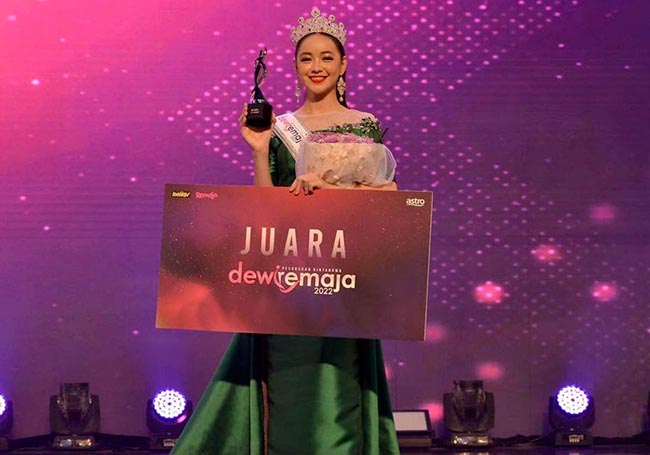 Sabahan Tracie Sinidol crowned as Dewi Remaja 2022