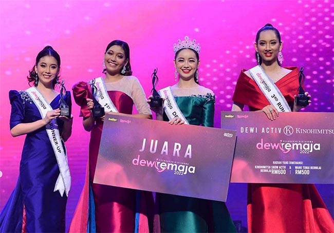 Sabahan Tracie Sinidol crowned as Dewi Remaja 2022