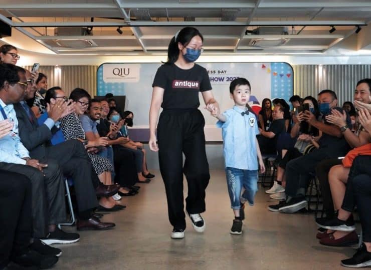 Qiu hosts fashion show for special needs children Citizens Journal