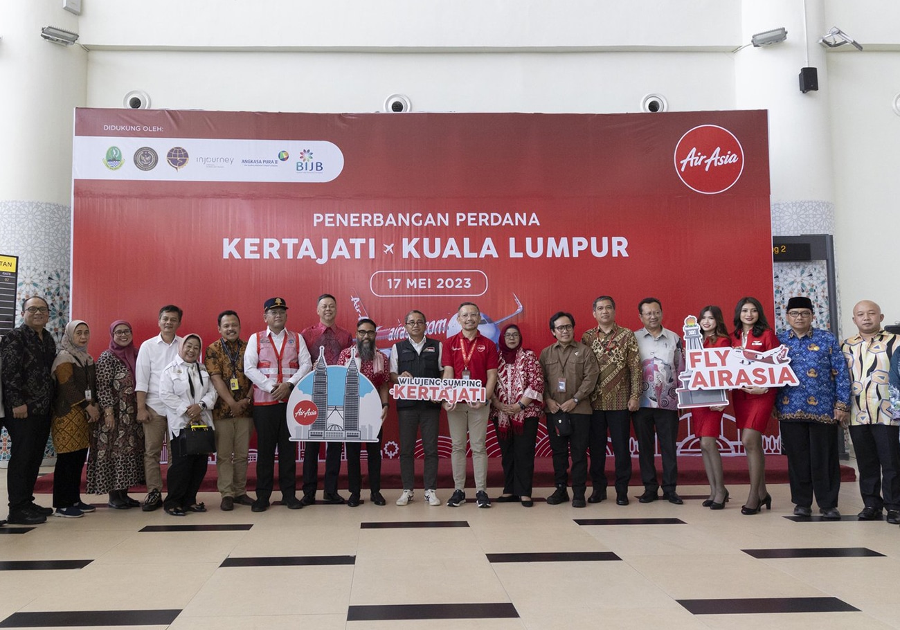 AirAsia launches inaugural flight to Kertajati, West Java