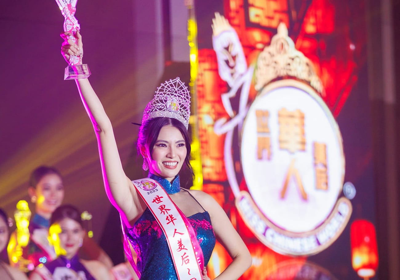 Anie Uson from Manila wins Miss Chinese World 2023