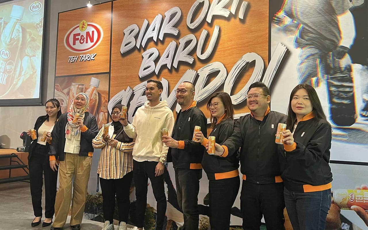 F&N launches Teh Tarik "Biar Ori, Baru Sempoi"