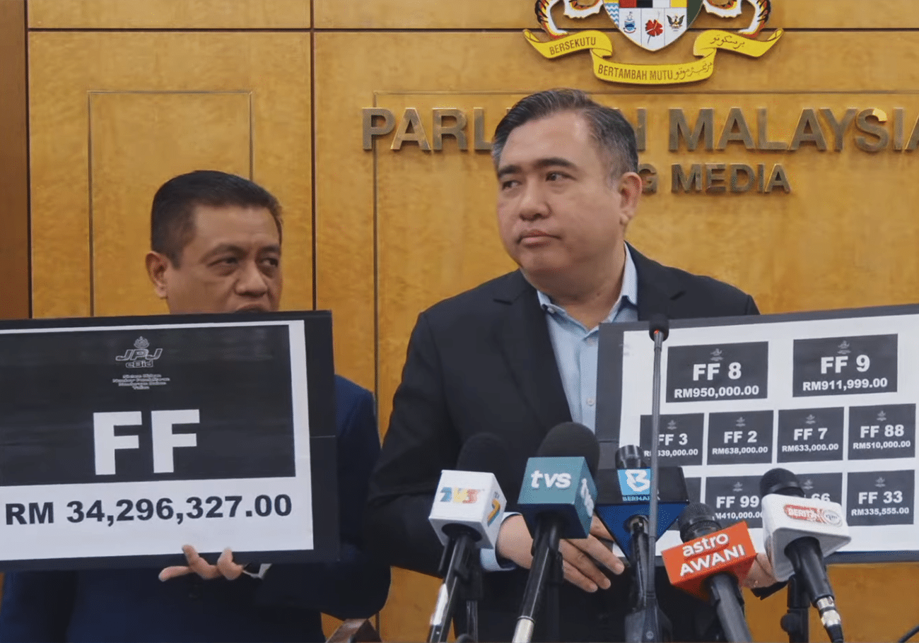 "FF" Vehicle Registration Series Smashes Bidding Records with RM 34.2 Million