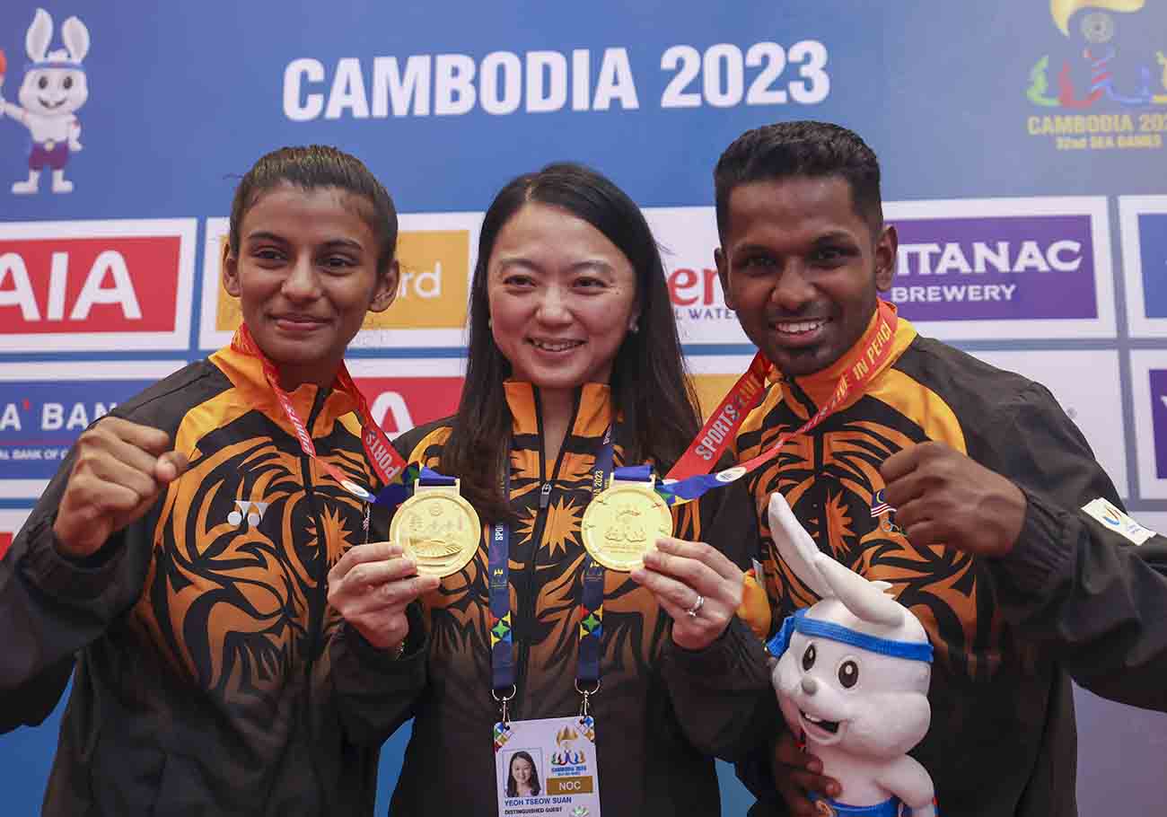 Shahmalarani wins Malaysia's first SEA Games gold