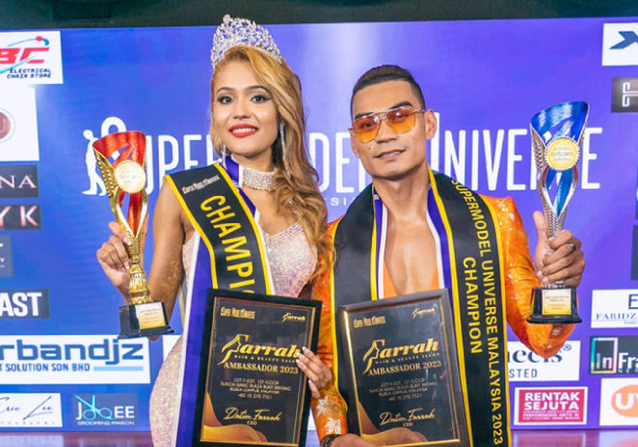 Venna and Afiq triumph in Super Model Universe