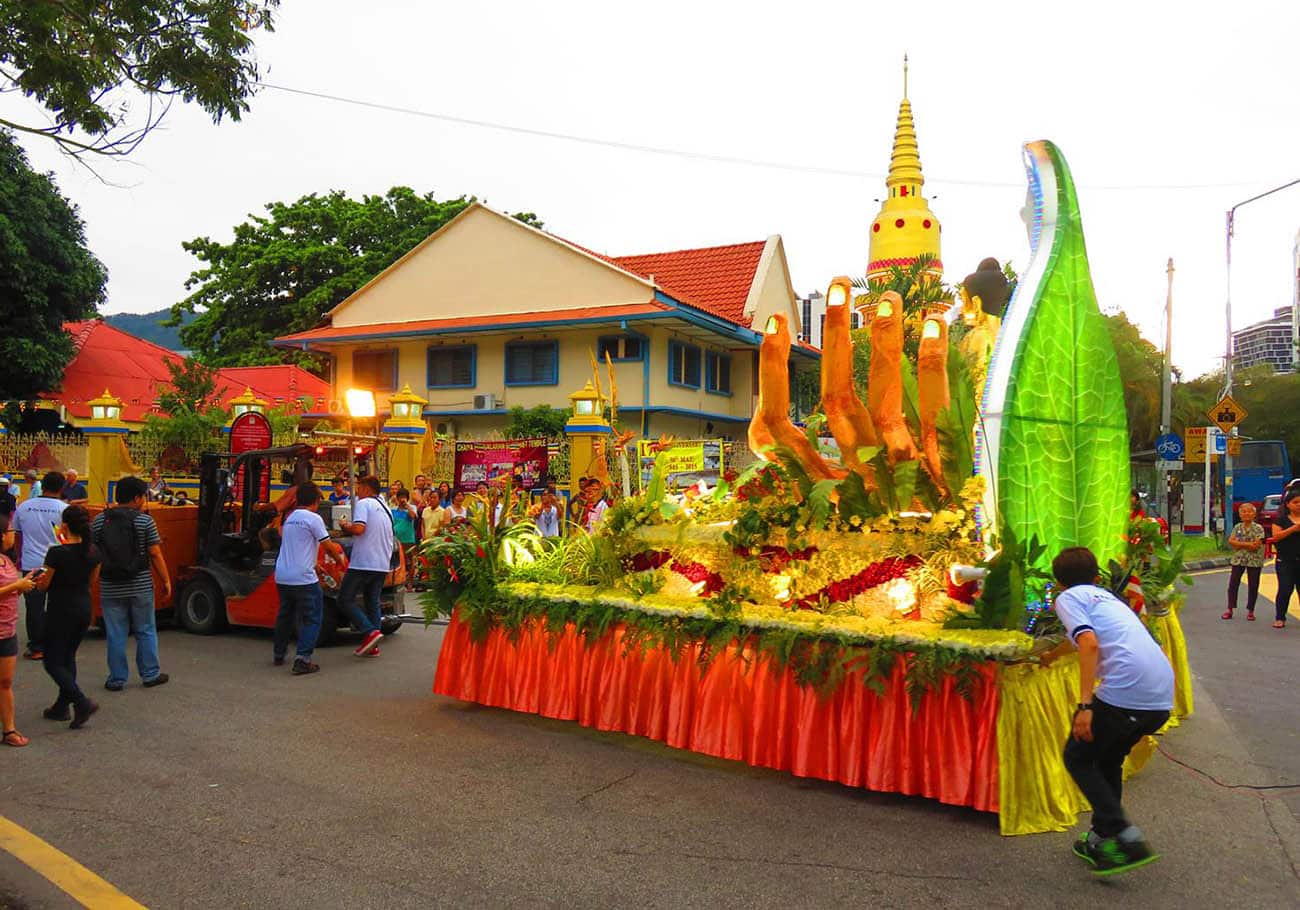 Wesak Day float procession