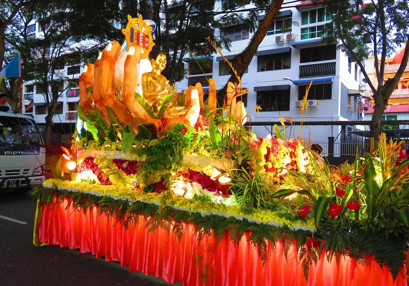 Wesak Day float procession