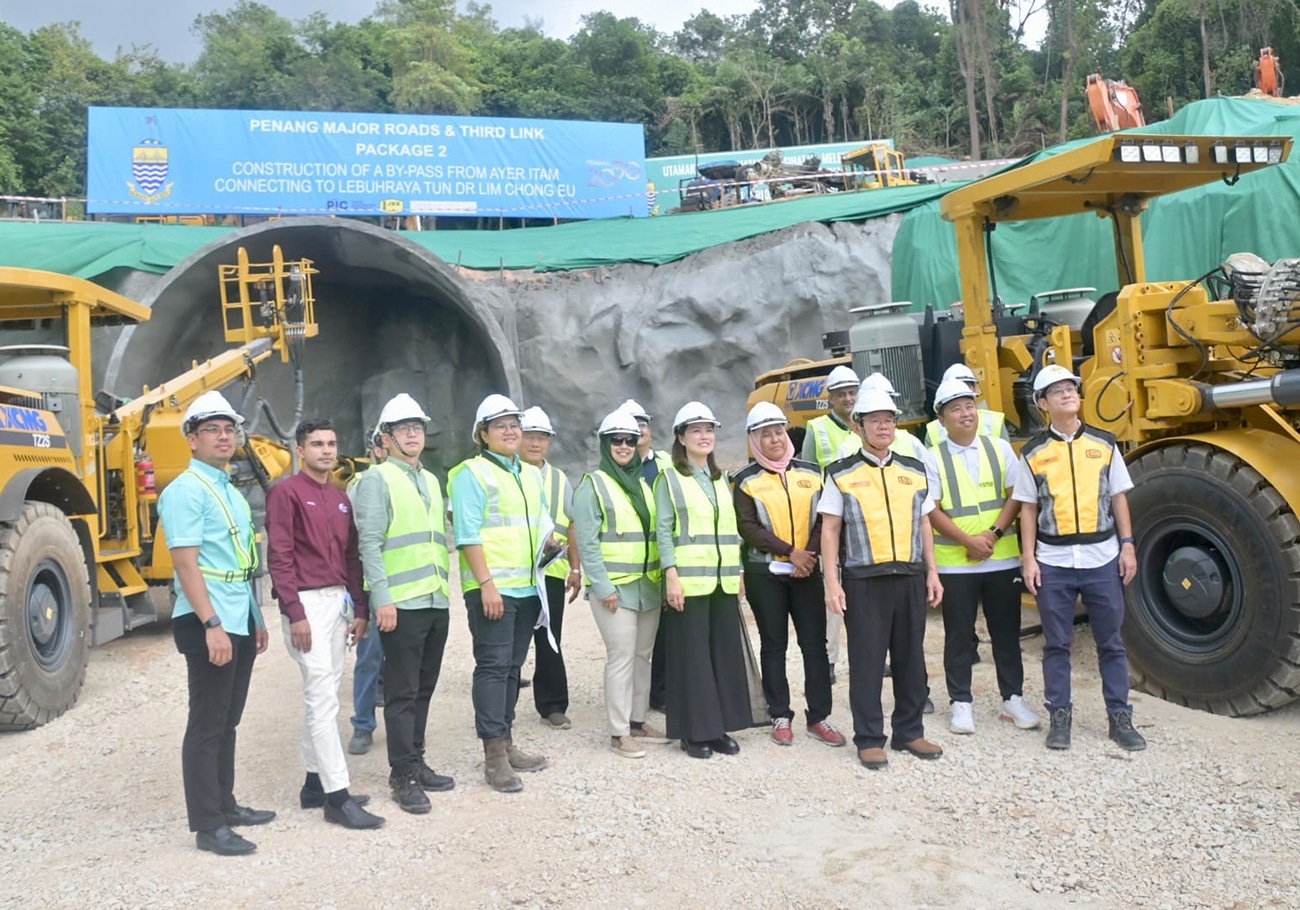 Penang's 5.7km Package Two Bypass project commences