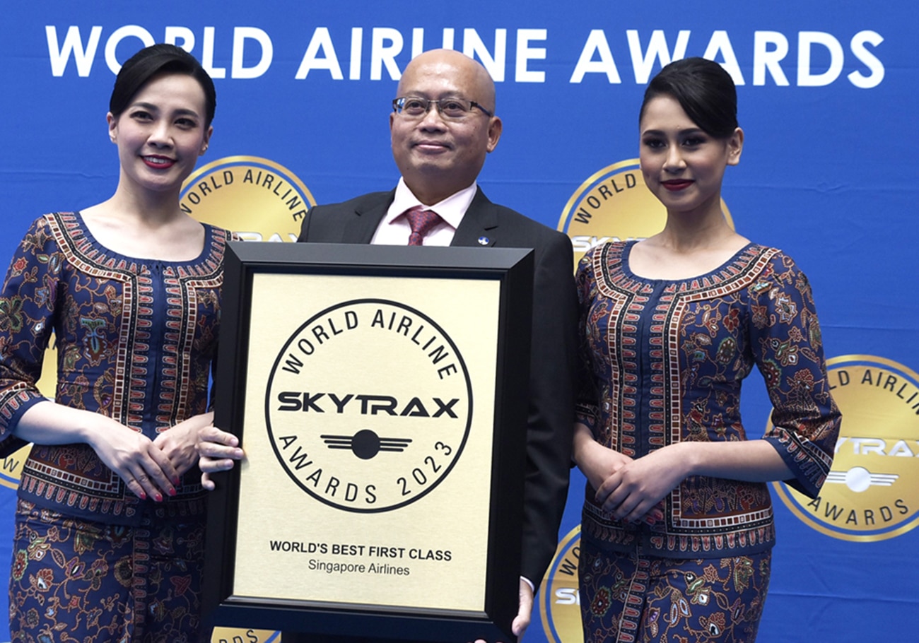 Singapore Airlines crowned World's Best Airline at World Airline Awards 2023