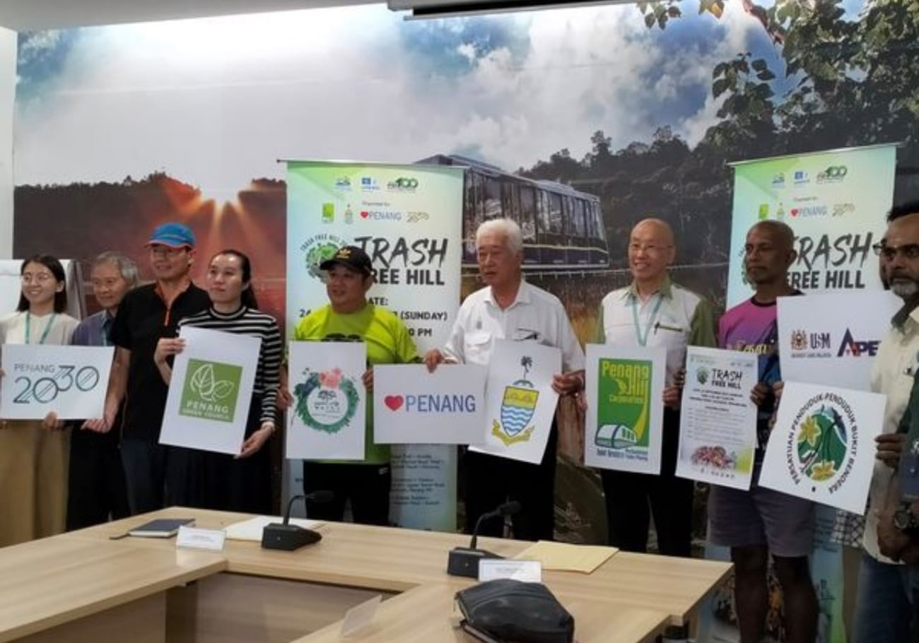 Trash Free Hill: Preserving the pristine Penang Hill