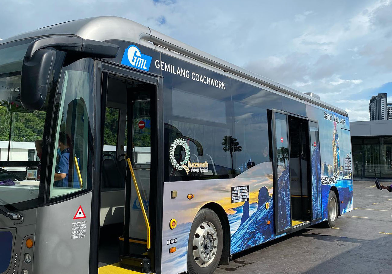 Electric bus pilot programme launched in Kota Kinabalu