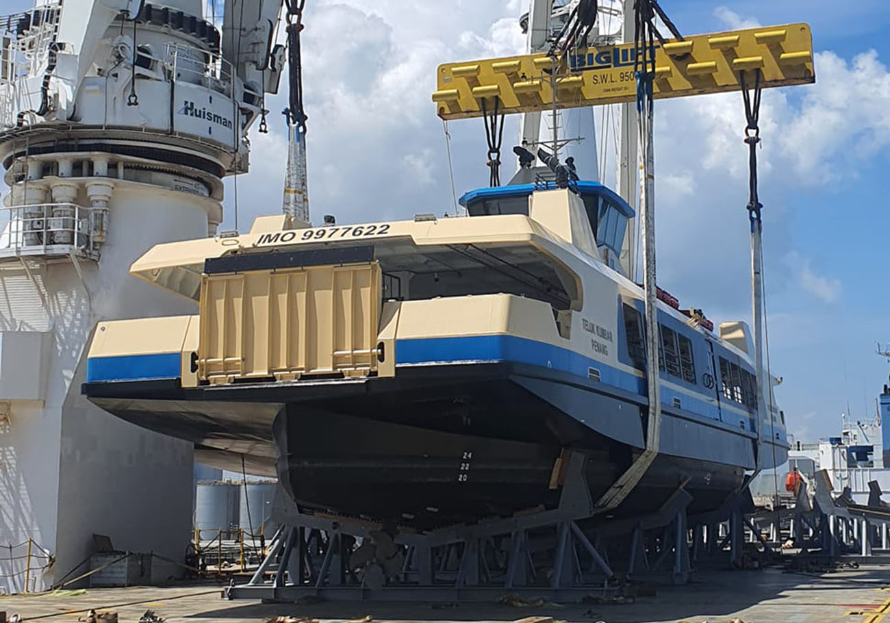 New Penang ferries to ease traffic congestion on the bridge