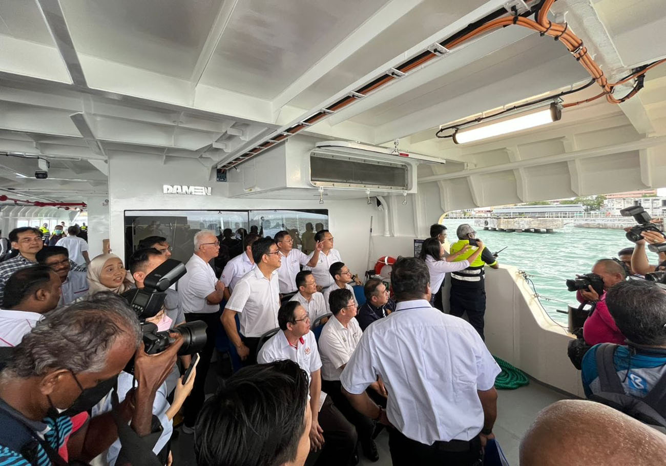 One month free travel in new Penang ferries from Aug 7th