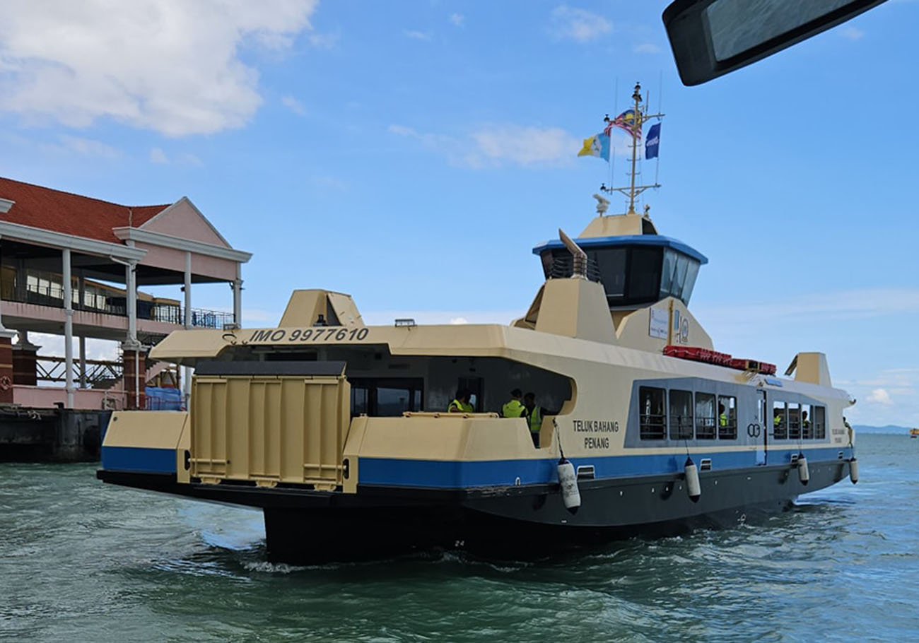 One month free travel in new Penang ferries from Aug 7th