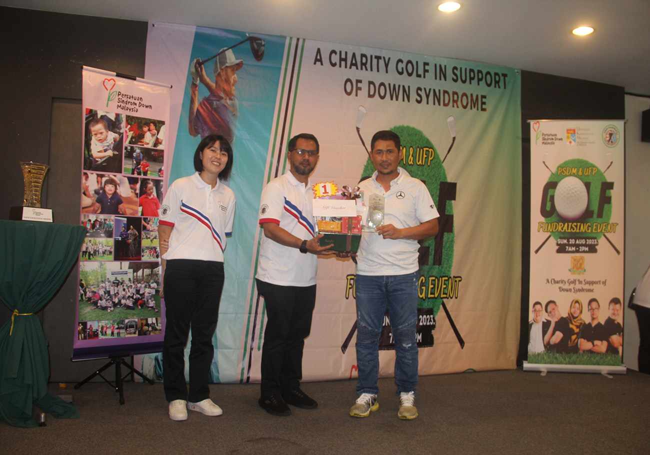 Charity golf event raises funds for Persatuan Sindrom Down