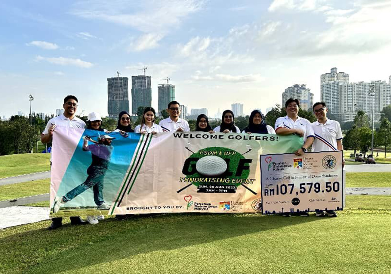 Charity golf event raises funds for Persatuan Sindrom Down