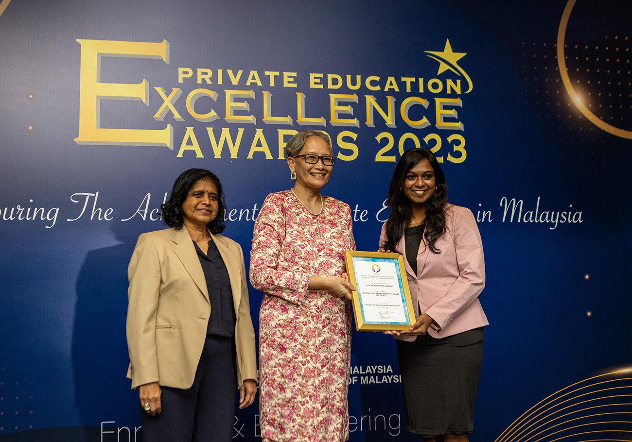 APU received 4 awards at Private Education Excellence 2023