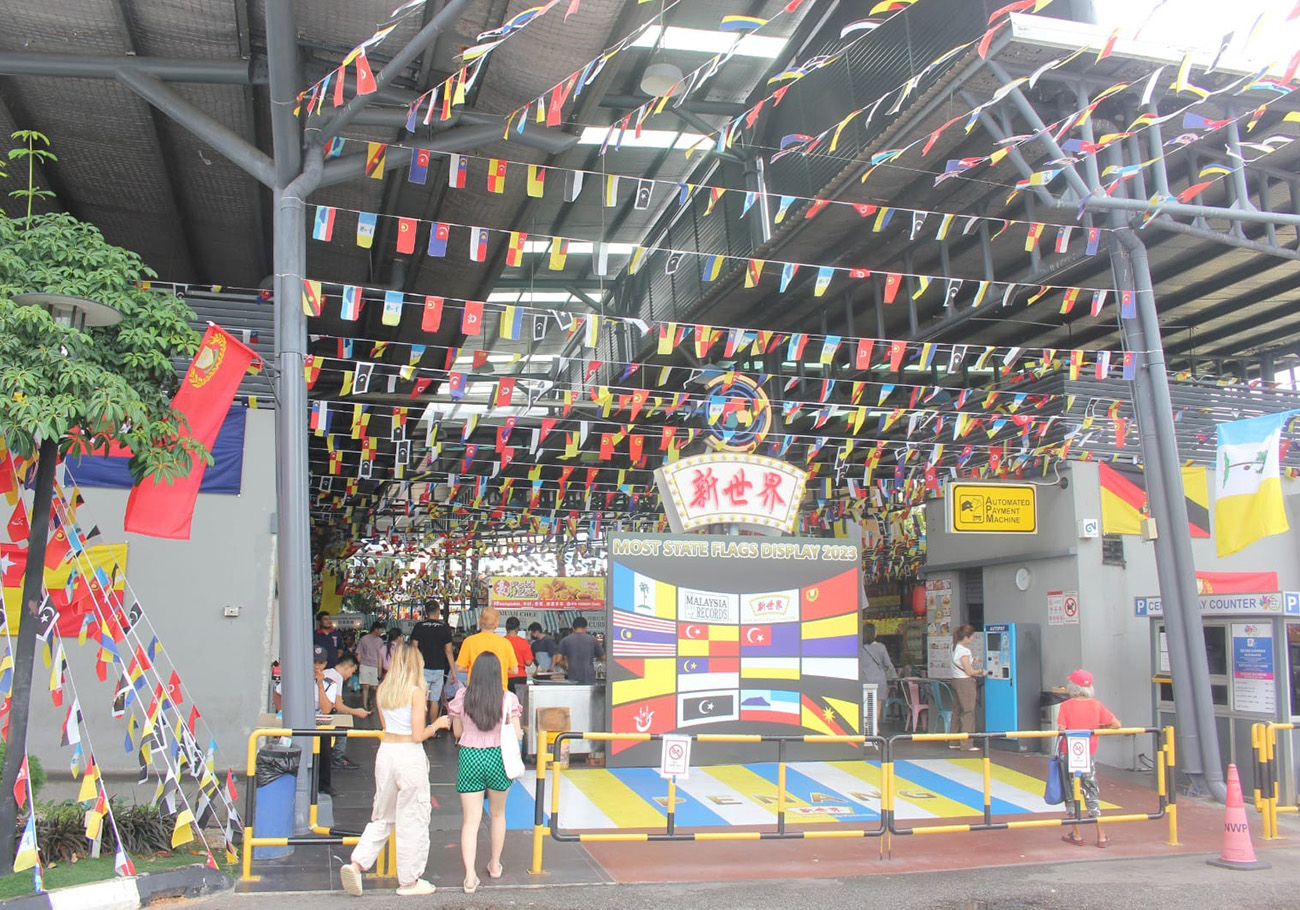 New World Park sets Malaysia record with flag display