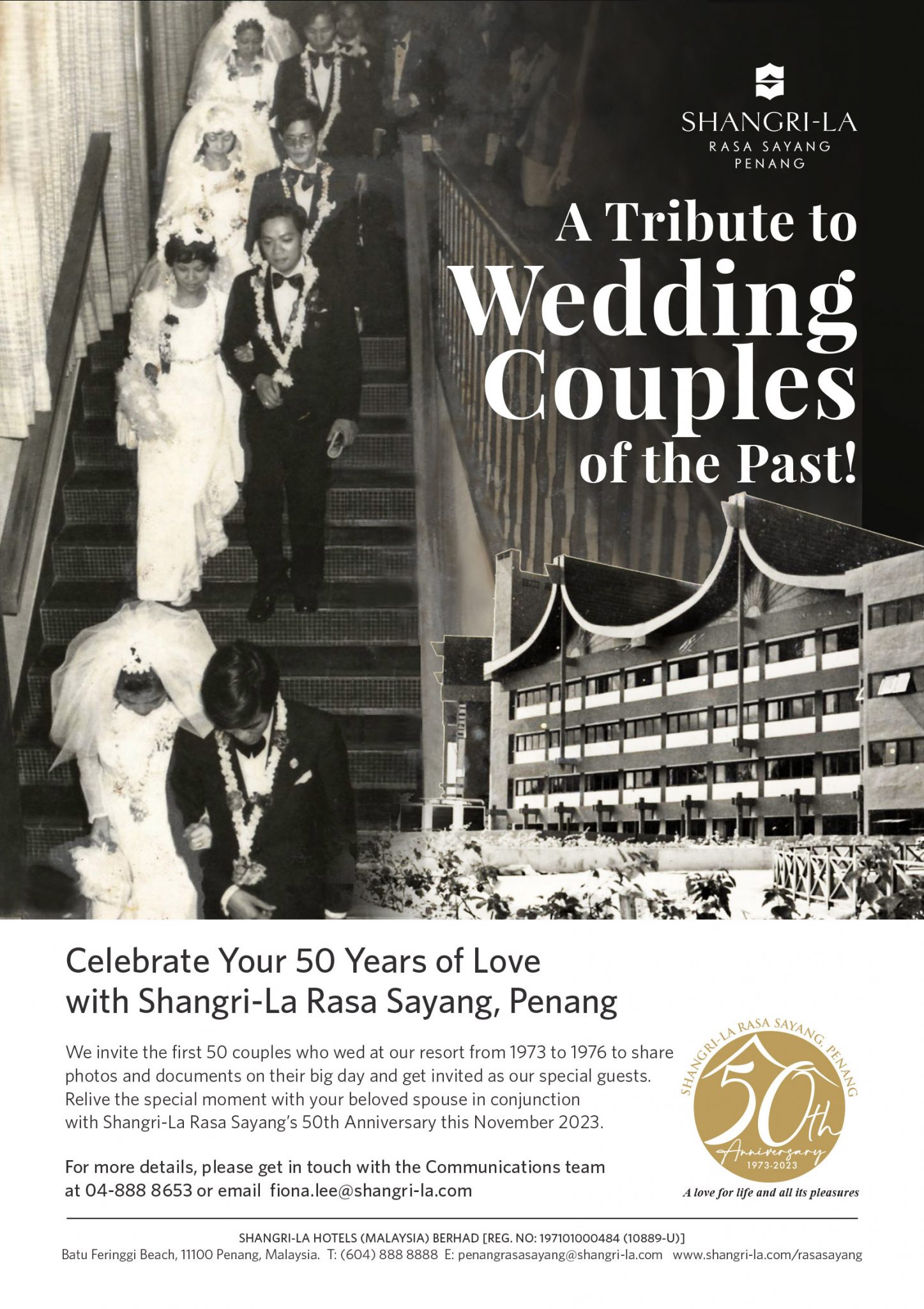 Shangri-La Rasa Sayang extends Beloved Couples celebration