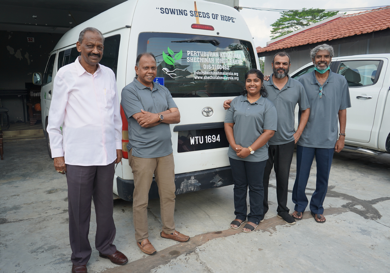 The Shechinah Association Johor Bahru is reaching out to the community for assistance in settling the remaining loan on their dependable van. 