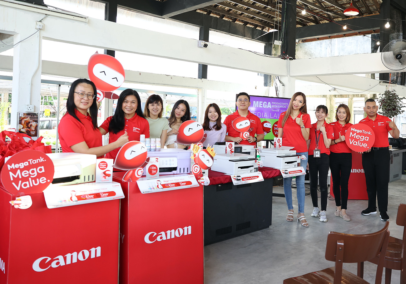 Canon unveils high-quality MegaTank Series printers