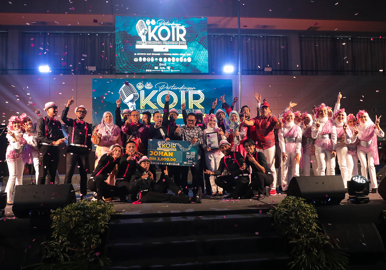 Ipoh City Council triumphs in local authority choir competition